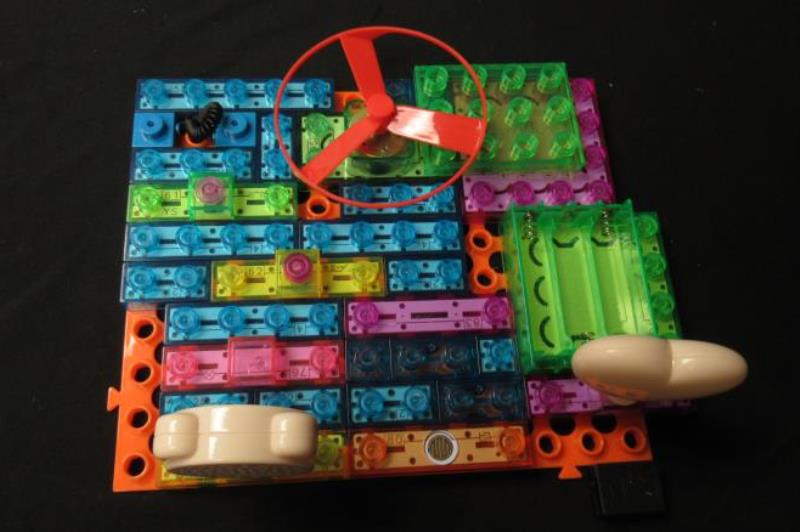 Pantheon Electronic Block Circuit Fun Kit 34 Pieces Age 8+