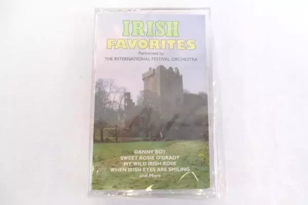 Irish Music Cassettes Lot of 2 Party Sing A Longs And Irish Favorites Sealed