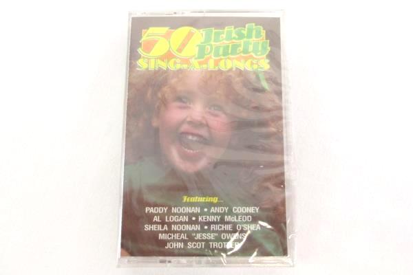 Irish Music Cassettes Lot of 2 Party Sing-a-Longs and Irish Favorites Sealed