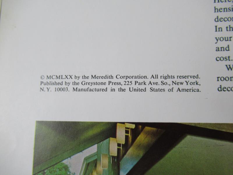 Vintage Practical Encyclopedia Of Good Decorating & Home Improvement Vol 1 1970