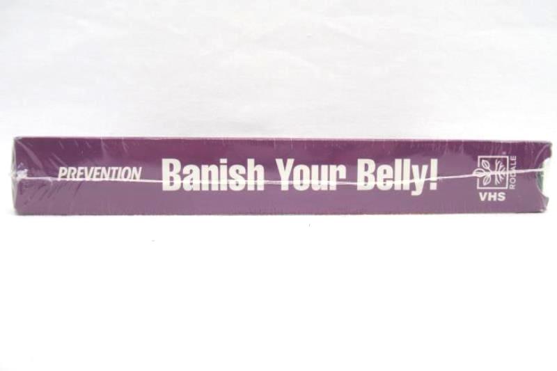 Prevention: Banish Your Belly! VHS 2000 Prevention Michele Stanten Sealed