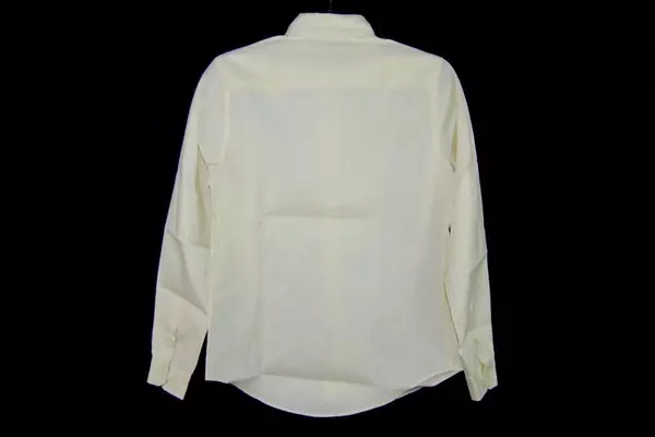 Kenneth Gordon Pinpoint Oxford Button Front Shirt Women's Size 8 Yellow
