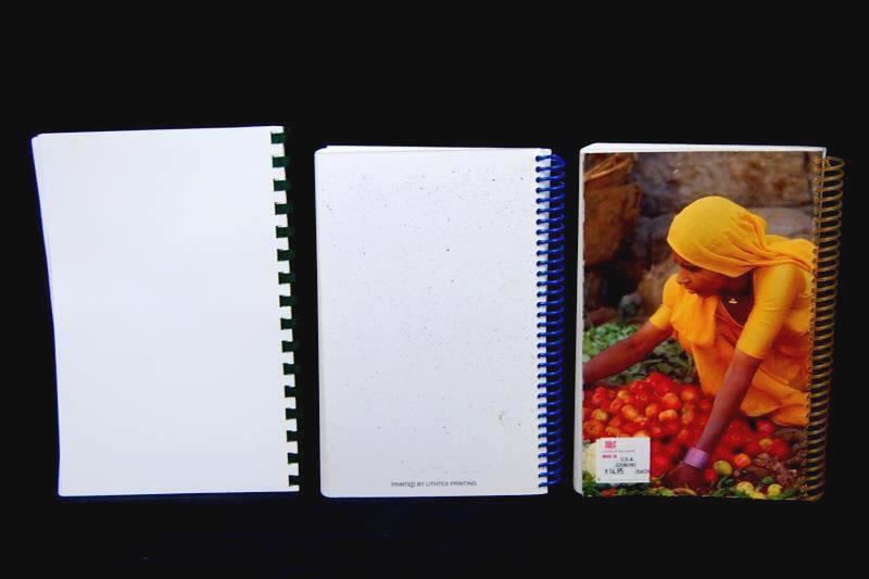 Lot of 3 Vintage Cookbooks Spiral Bound Extending the Table Best of Veggies