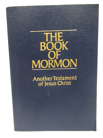 The Book of Mormon Another Testament of Jesus Christ 1981 Blue Softcover
