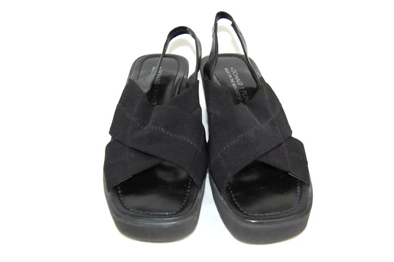 Donald J Pliner Caya Sandals Black Mesh/Leather Original Box Women's Size 9 M