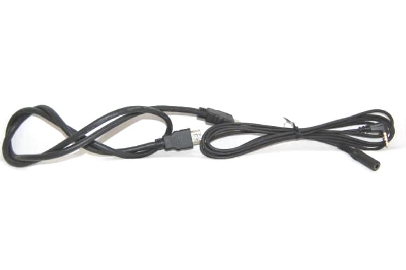 Lot of 8 Misc Cords Cable HDMI Aux Extension Charges USB Black