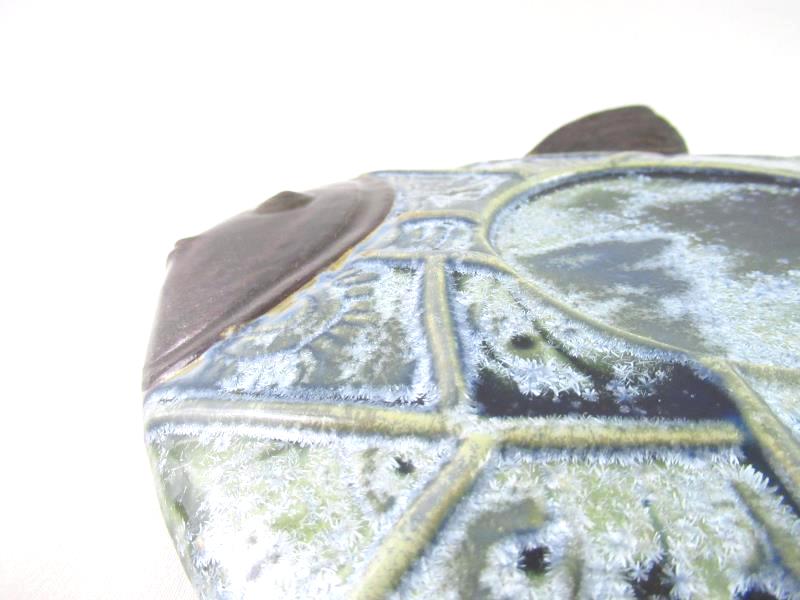 Ceramic Fish Tabletop Centerpiece With Space For Candle or Etc.