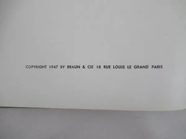 VTG Van Gogh Collection: Palettes Paul Fierens 1947 French English German HC