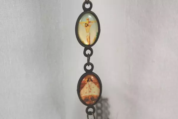 Aysha Religious Charm Bracelet Jesus Mary Saints Italy