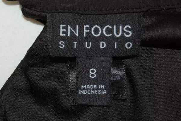 En Focus Studio Jumpsuit Women's Size 8 Black Elastic Waist Sleeveless Pockets