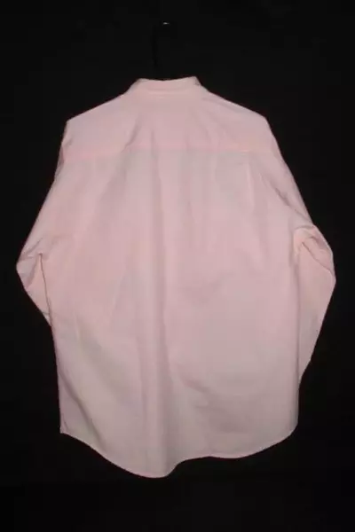 Vintage Ivy Full Button Front Collared Shirt Women's Size Medium Pink Pockets