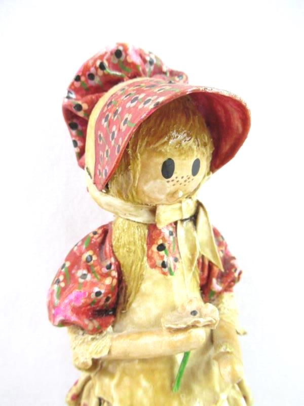Vintage Rare Barbara Ferry Paper Mache Mark and Mindy Dolls 1966