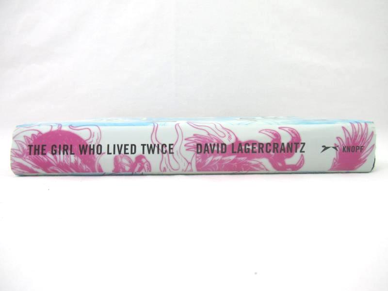 The Girl Who Lived Twice by David Lagercrantz 2019 Hardcover Millennium Book 6