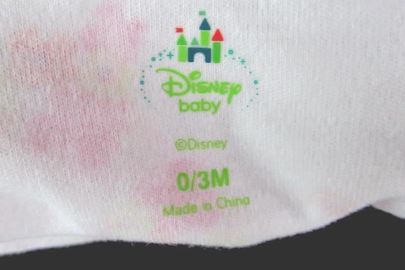 Disney Baby Minnie Mouse One Piece Outfit Infant Girls Size 0-3 Months