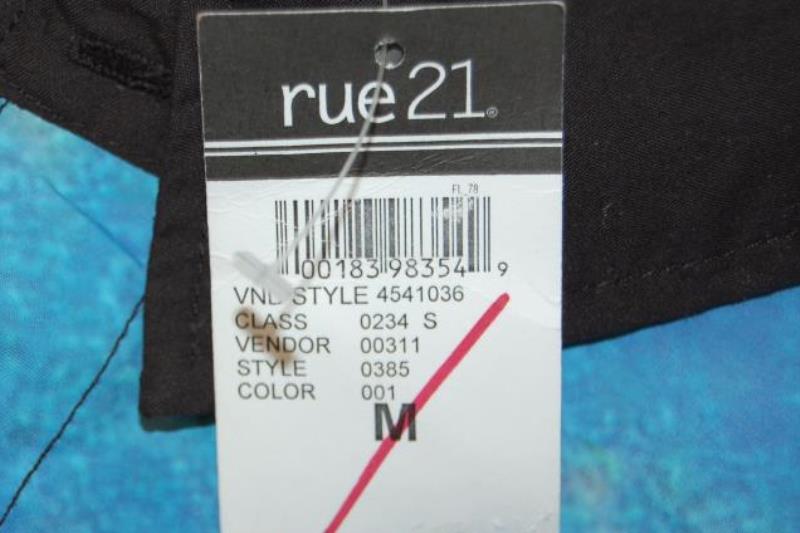 Carbon Casual Button Down Shirt Men's Size Medium Short Sleeve Palm Tree Sunset