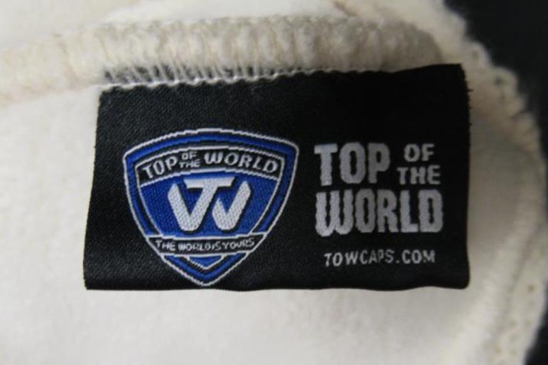 Top Of The World OSU Oregon State Beavers Knit Sherpa Cap Acrylic Ivory