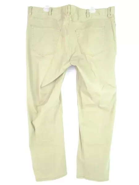 G.H. Bass & Co Stretch Khaki Pants Men's Size 38x29 Straight Fit Cotton Spandex