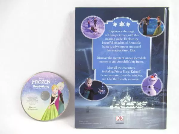 Lot Of 2 Walt Disney's Frozen Books The Essential Collection Look and Find