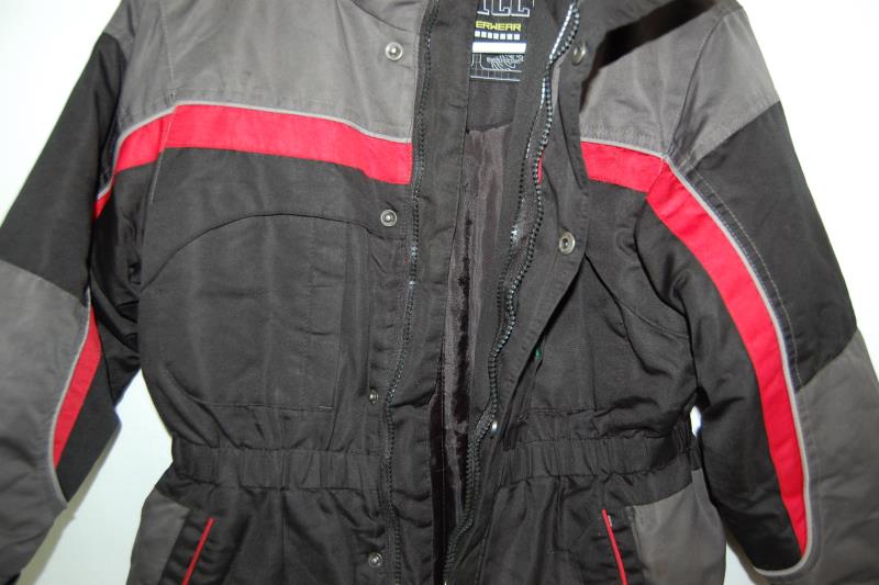 Big Chill Technical Outerwear Kid's Winter Jacket Size Small 5 6 Red Grey