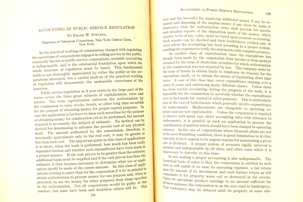 May 1914 Public Utilities Annals American Academy of Political Social Science