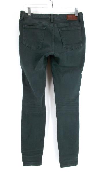 HENRY & BELLE Emerald Green Super Skinny Stretch Ankle Jeans Women's Sz 27