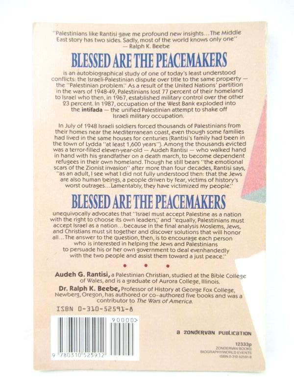 Blessed Are the Peacemakers a Palestinian Christian in the Occupied West Bank