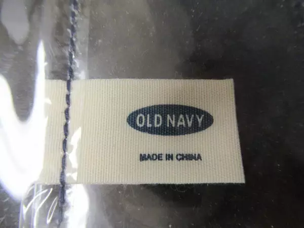 Old Navy Clear Concert 2 Handle Tote Bag Dog American Flag Logo