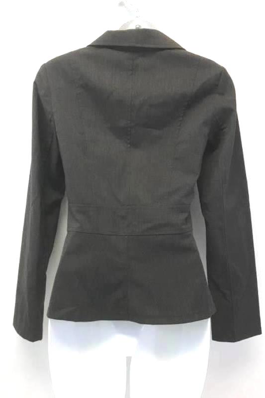 Cliche Women's Blazer Jacket Junior's Size 1 Brown Pockets Double Button Front