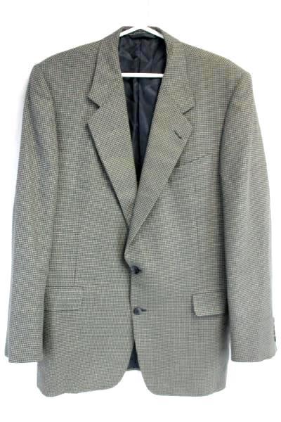 Hickey Freeman Blazer Sport Court Boardroom Men's 2 Button Blazer Size 42