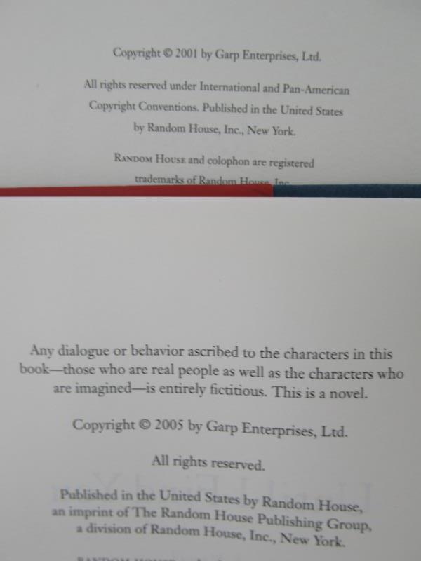 Lot of 2 John Irving Novels Hardcover Until I Find You The Fourth Hand DJ