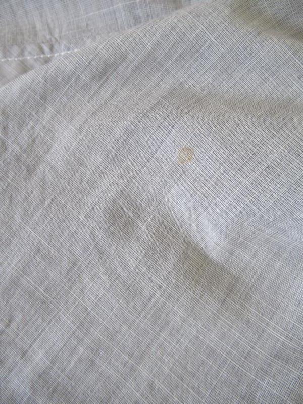 American Rag Shirt Top Light Grey Gray Cotton White Stitching Men's Medium