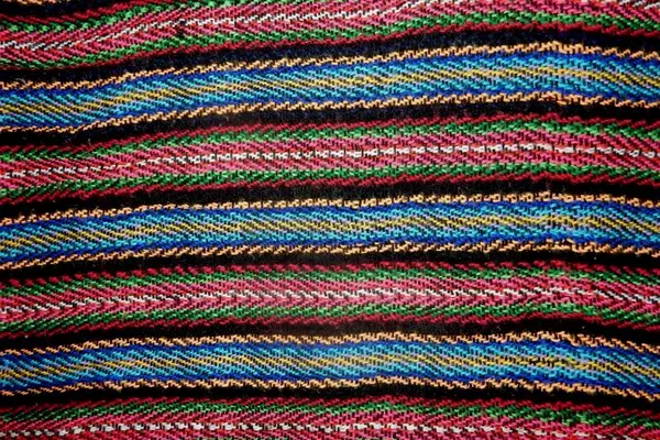 Bright Multicolor Striped Shawl Wrap Fringe Ends Black Pink Orange Blue 59x18