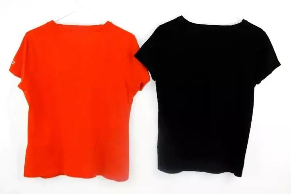 Lot of 2 Women's Tee Shirts Size Large Russel Oregon State Faded Glory