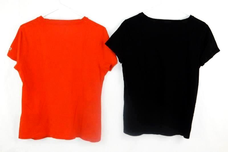 Lot of 2 Women's Tee Shirts Size Large Russel Oregon State Faded Glory
