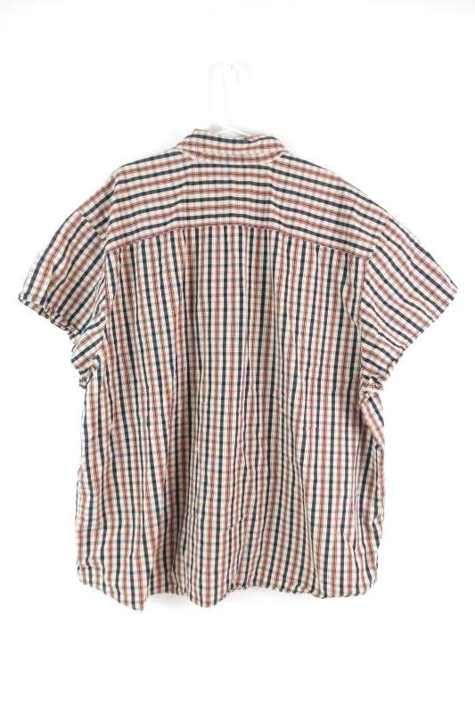 Route 66 Original Clothing Co Men's Plaid Button Up Shirt Sz 2X Short Sleeve