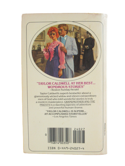 Grandmother and the Priests Taylor Caldwell Paperback Fawcett Crest 1963