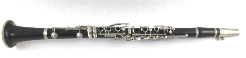 Vintage Clarinet Grenadilla Dark Wood Coudet Paris Martin Freres Soprano Bb