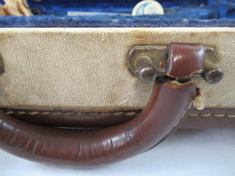 Vintage Clarinet Grenadilla Dark Wood Coudet Paris Martin Freres Soprano Bb