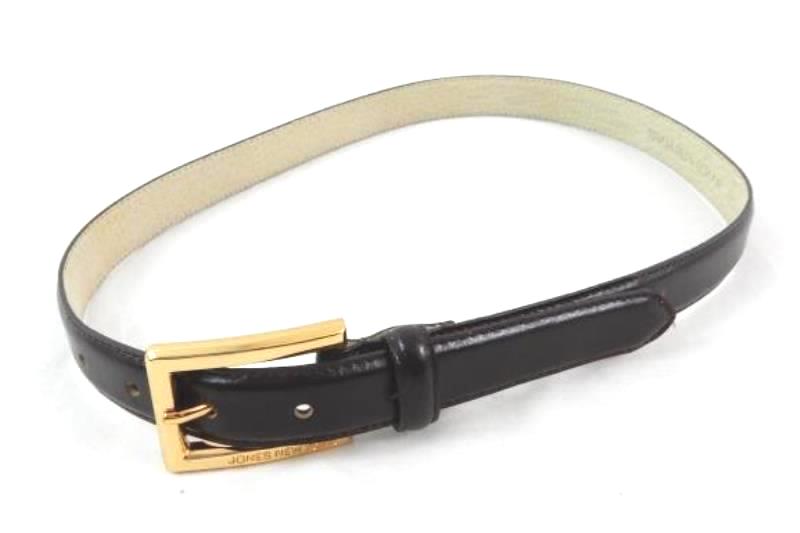 Vintage Jones New York Genuine Coated Split Leather Belt Women's Size Large