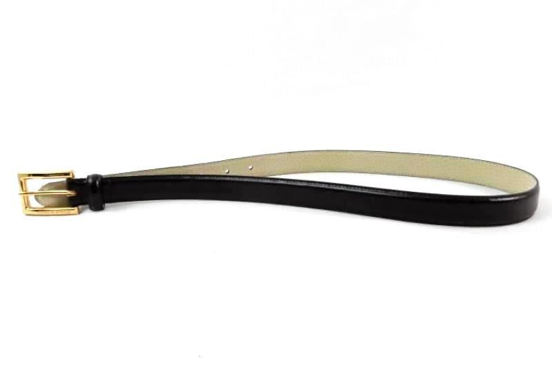 Vintage Jones New York Genuine Coated Split Leather Belt Women's Size Large