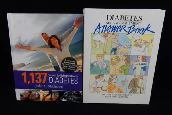 Lot of 3 Diabetes Books plus 1 Magazine What To Eat 1137 Secrets Self Management