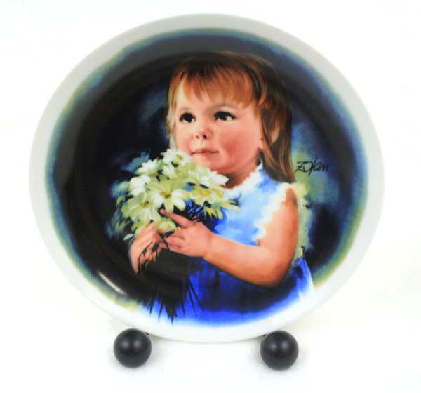 Viletta China Zolan's Children By Donald Zolan FOR YOU Plate