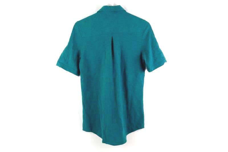 Canyon Guide Outfitters Button Up Knit Top Women's Size Small Collared Teal