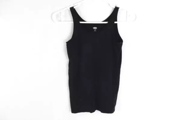 Lot of 2 Old Navy Girl's Tops Size Large 10/12 Tank Top Long Sleeve Black