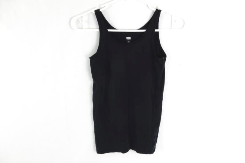 Lot of 2 Old Navy Girl's Tops Size Large 10/12 Tank Top Long Sleeve Black
