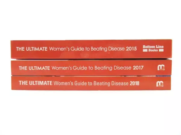 Lot of 3 The Ultimate Women's Guide to Beating Disease 2015 2017 2018 Hardcovers