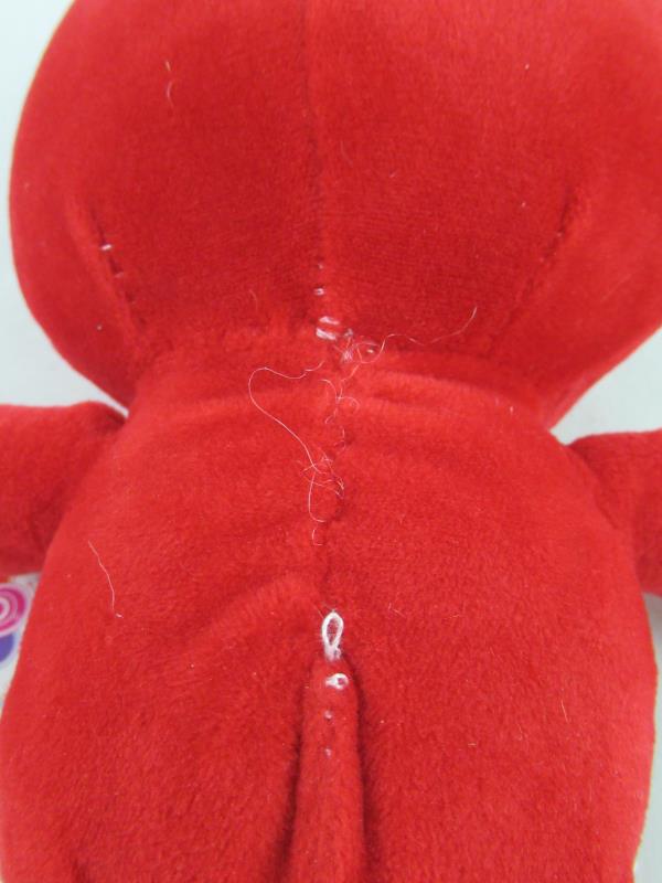 Nanco Red Plush With Sunglasses Stuffed Animal Toy 9.5 Inch With Hand Tag