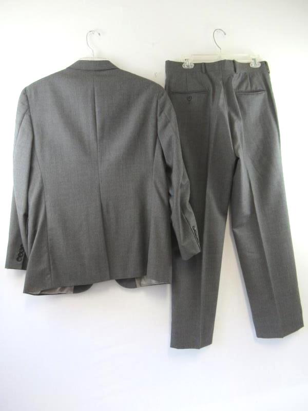 Nordstrom Suit Set Blazer Size 40 Pants Size 32 Men's Lined Gray Wool