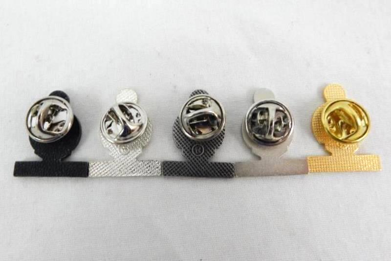 Lot of 5 Vintage Book Smart Pins School Silver Tone Gold Tone Lapel with Backs