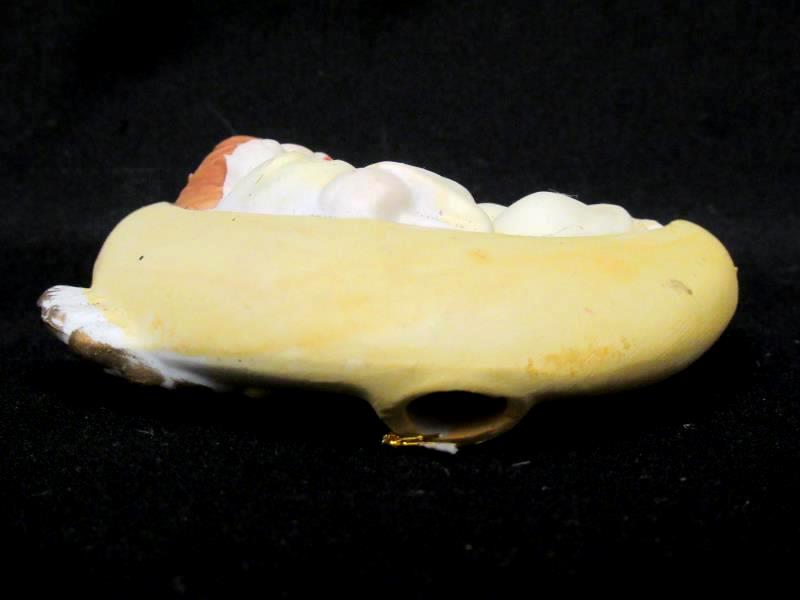 Lot of 3 Vintage Angel Ornaments Ceramic R.O.C. Made in Taiwan